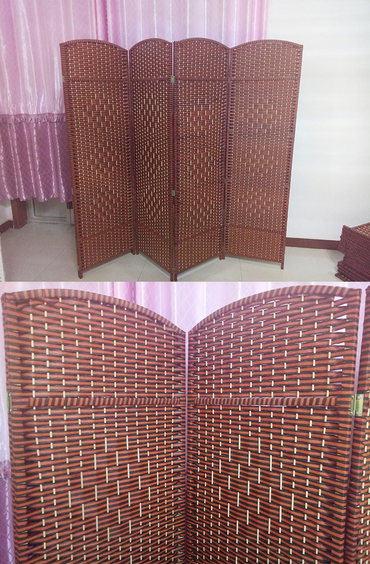 Màn hình khách sạn đơn giản kinh tế loại vách ngăn gấp di động hội trường khách sạn phòng ngủ riêng đơn giản và hiện đại - Màn hình / Cửa sổ vách ngăn bình phong gỗ