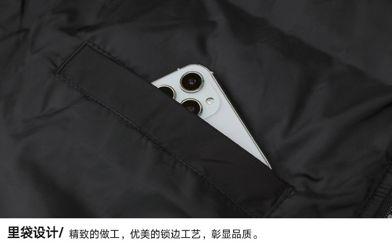 Мужской легкий и тонкий короткий ультратонкий пуховик, куртка, плащ, для среднего возраста, большой размер Others / Other 