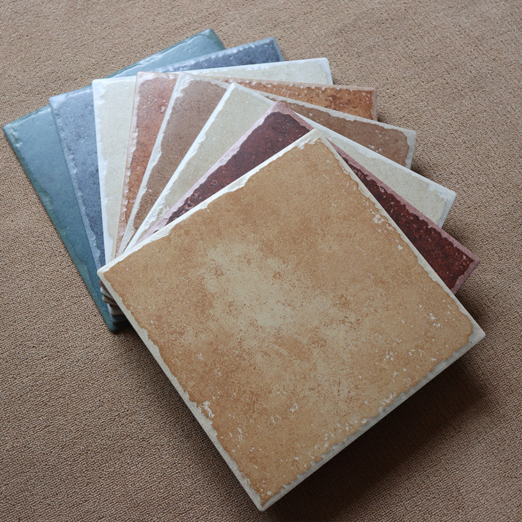 Mediterranean Antique Brick 330x330 Kitchen Powder Room Colorful Rock Interior Wall Brick Balcony Anti-slip Floor Tile