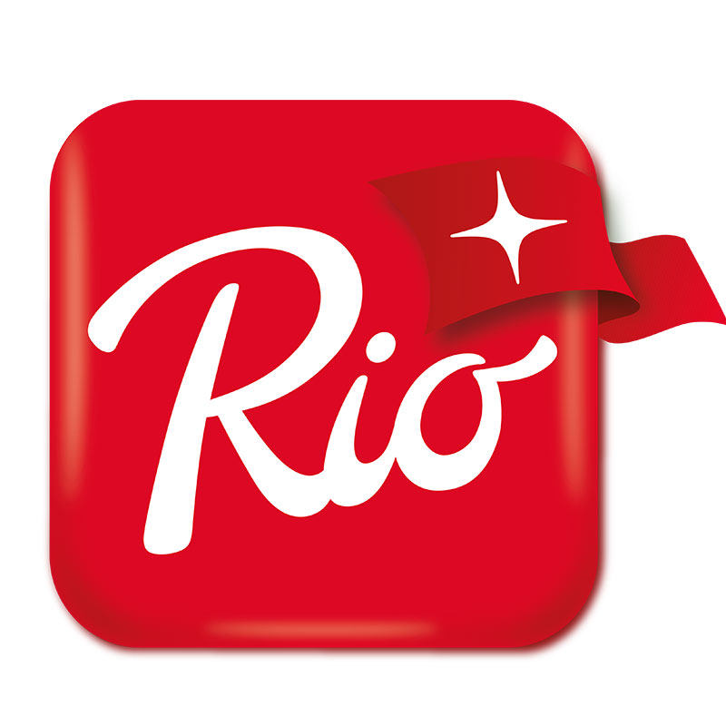 rio零食工厂店的LOGO