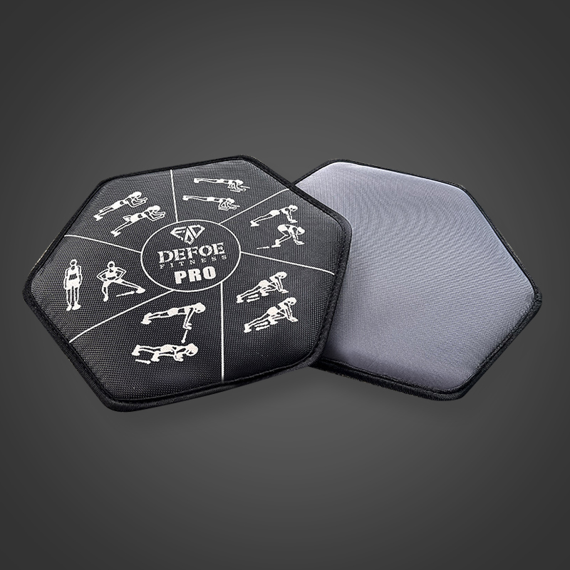 defoe sliding tray Grease Sliding Sheet Teething Hip Muscle Core Training Fitness Home Slip Mat Yoga Sliding Board