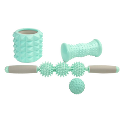 Defoe Thorn Ball Massage Stick Muscle Relaxation Foam Roller Foot Massage Roller Plantar Fascia Ball Fitness Set