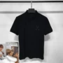 Bird Male 2018 Summer New Bee Thêu Áo Lapel POLO Áo sơ mi nam ngắn tay áo Paul Tide Cotton t shirt polo