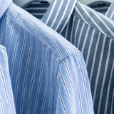 Лазурная японская демисезонная рубашка, мужская куртка