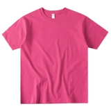 Взгляд на тон любви!Малиновый порошок 300 г тяжелый чистый хлопок футболка с коротки