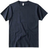 Высококачественный Синьцзян Коттон!Футболка с темно-синим 250 г тяжелой сплошной сплошной рубаш