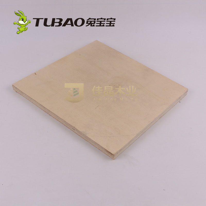 Rabbit Baby Solid Wood Multi-Laminate Glue Triplywood E0 Grade Poplar Core Multi-Laminate 9mm plywood plywood Oguman