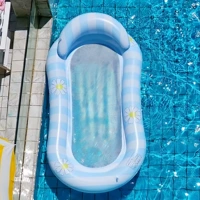 Blue-160, покрытый спинкой, древний цветочный лаунж