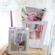 Flower clothes transparent window handbag holiday gift gift box bouquet packaging bag creative teacher's day flower bag