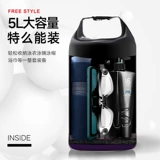 Вместительная и большая пляжная сумка-органайзер для плавания с разделителями для спортзала