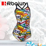 Спортивный олимпийский мультяшный комбинезон, купальник для тренировок, коллекция 2022, большой размер