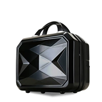 Неоновая косметичка, зеркальный эффект, с драгоценным камнем