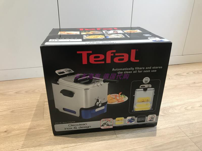 German Direct Mail Tefal FR8040 4046 Tford Filter Electric Fryer Frying Pan BAG TAX