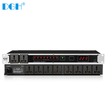 DGH Professional 8-way power sequencer 10-way controller socket sequence manager independent control with filtering