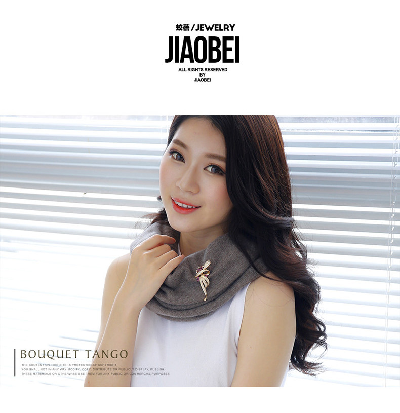 Broche femme en cristal autrichien - Ref 1172860 Image 8