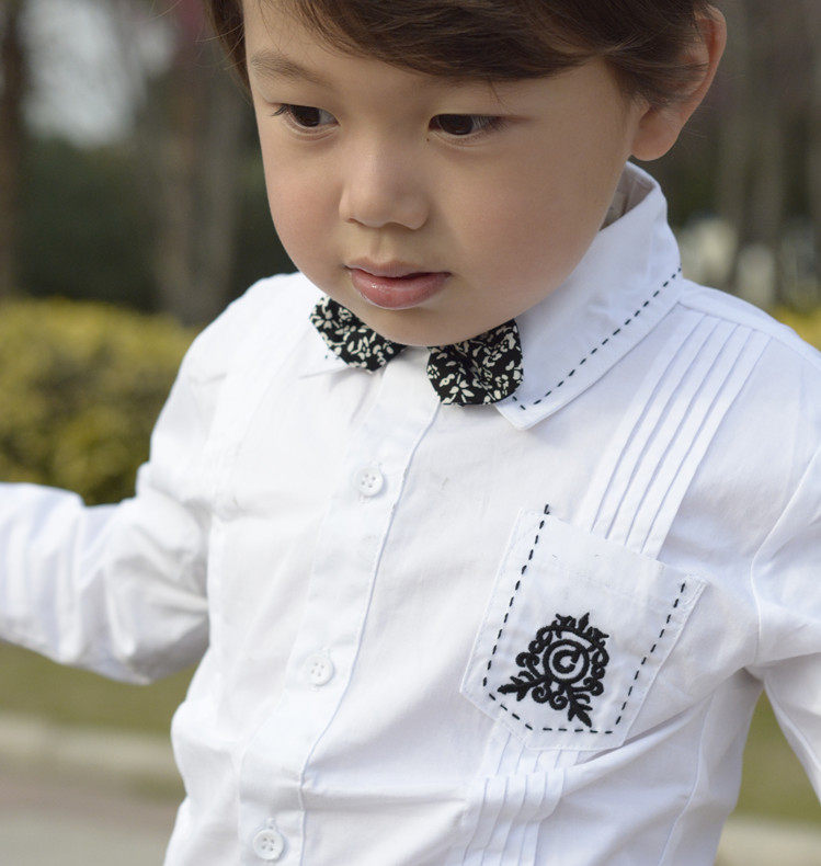 Chemise garcon à manche longue - Ref 2076863 Image 11