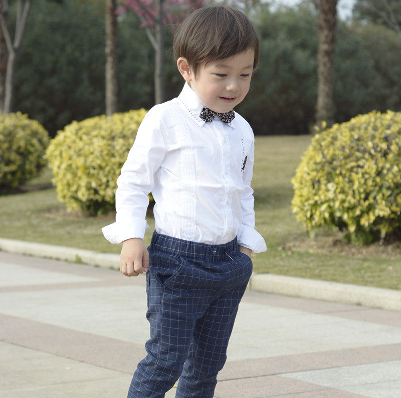 Chemise garcon à manche longue - Ref 2076863 Image 10