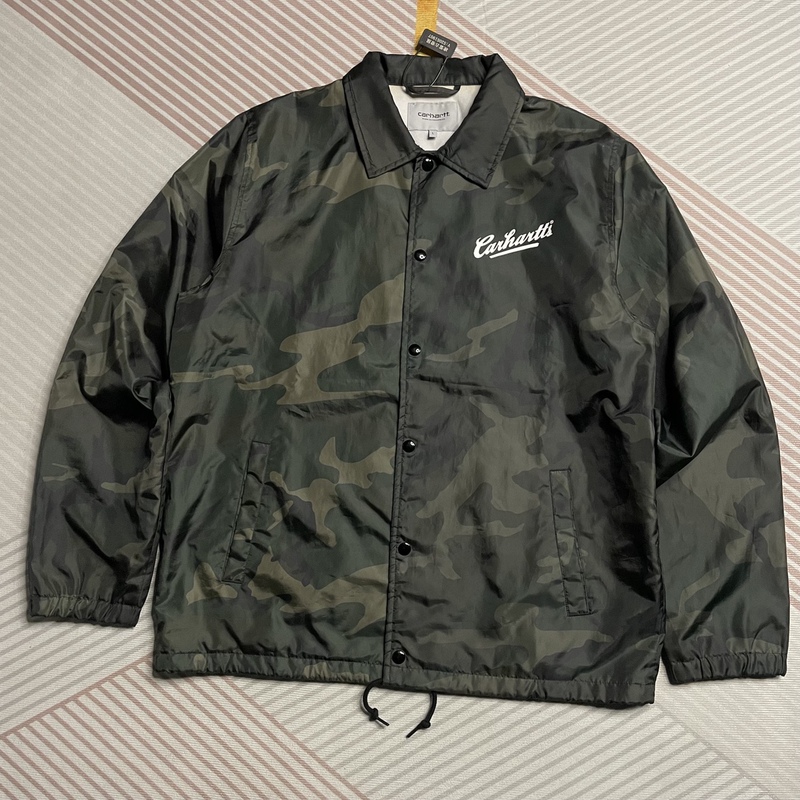 Carhartt Wip Coach Jacket Carhartt Camouflage Thin Fleece Coach Jacket Size L Almost New Carhartt Wip Coach Jacket Carhartt Camouflage Thin Fleece Coach Jacket Size L Almost New