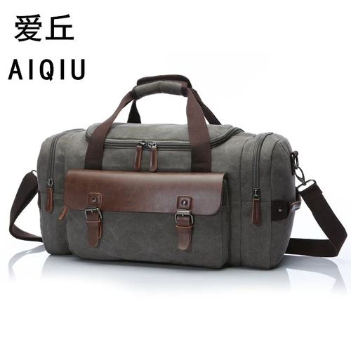 爱丘 Сумка для путешествий, шоппер, багажный чемодан на одно плечо, в корейском стиле