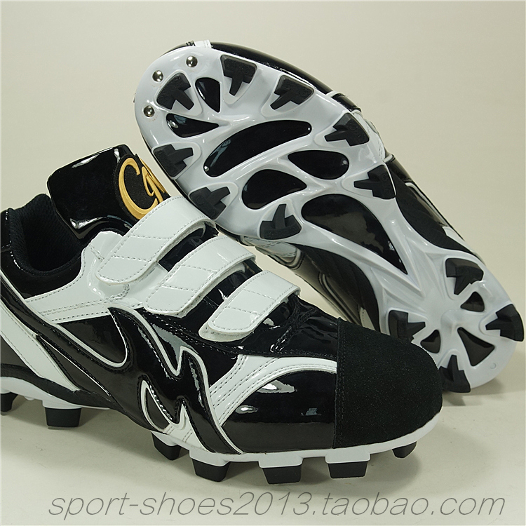 Baseball shoes Rubber nails match softball shoes professional factory custom pitcher - handed magic sticker right - hand