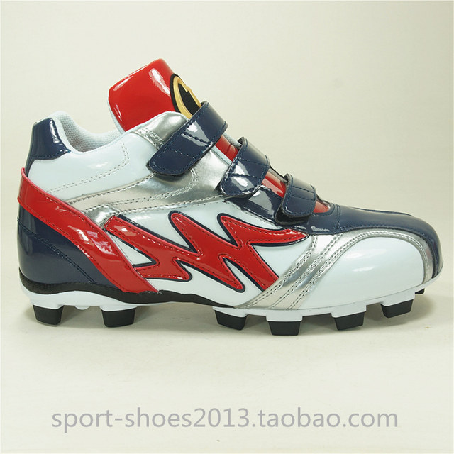 baseball cleats red white and blue