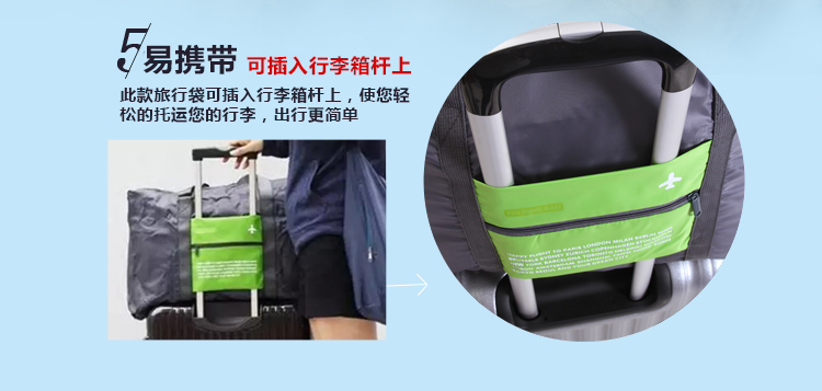 Công suất lớn túi du lịch hành lý du lịch xe đẩy túi nữ túi duffel nam túi xách ngắn khoảng cách túi du lịch gấp túi trống du lịch