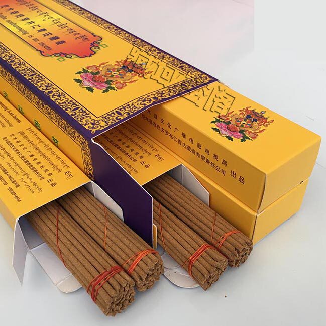 Tibetan Newood Tibetan incense pure natural swallowing of the Sacraine Sacred Incense of the Po Renqing Ancient Tibetan incense Artisanal Fragrant double soft 240