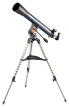 AstroMaster90AZ Refractive Telescope Telescope USA Celestron Star