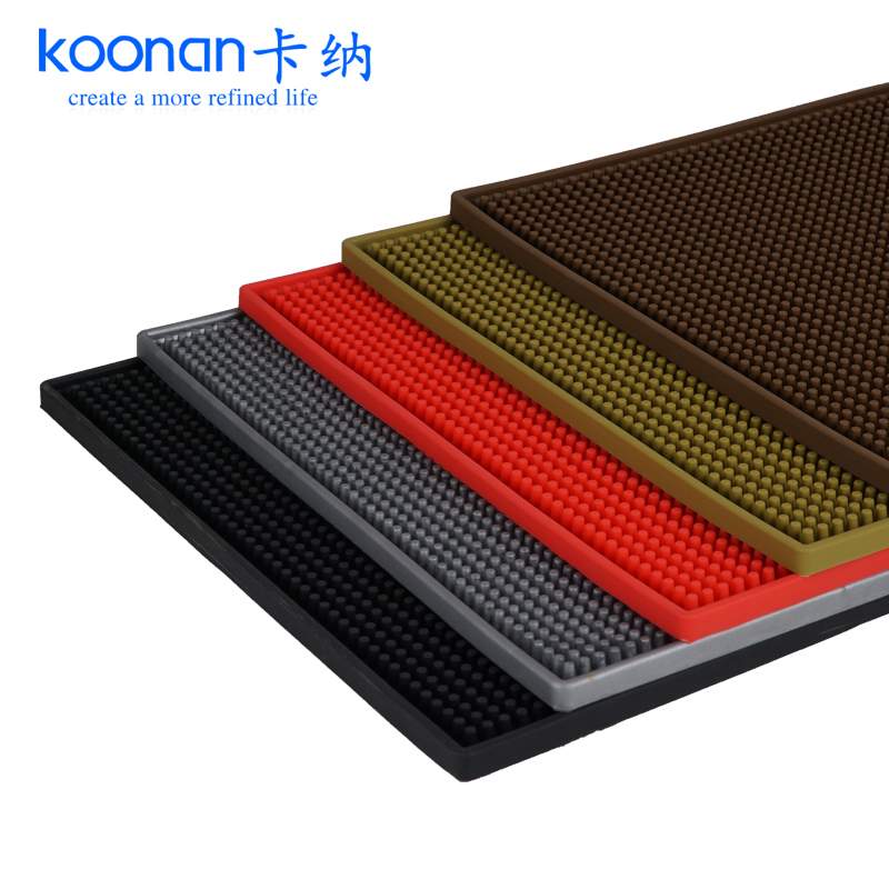 Thickened bar mat Bar mat Water mat PVC soft rubber bar mat Non-slip coaster Rectangular bar mat Water filter mat