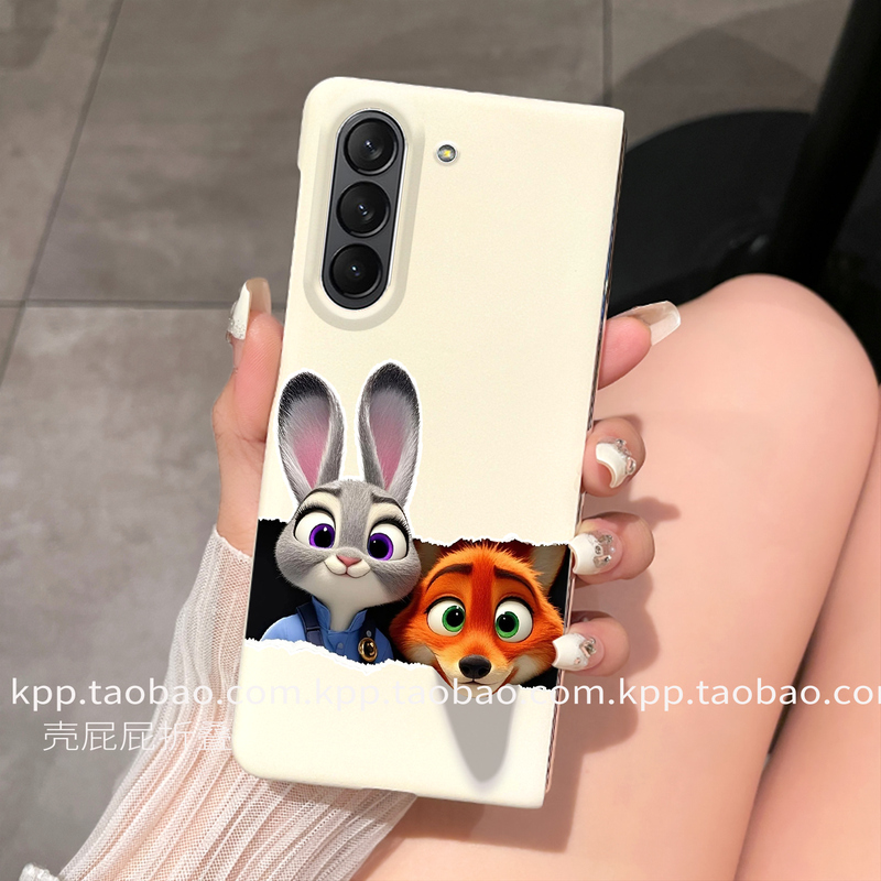 Suitable for Samsung Zfold7 Mobile Phone Case Galaxy Z Fold6 Case Zfond5 New W26 All-Inclusive Anti-Fall W25 Protective Case Foldable Screen W24 Ultra-Thin Hard Case Zfold4 Judy Nick
