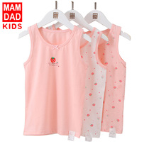 Girl Vest Summer Thin woman baby protective belly harness jacket pure cotton breathable CUHK little girl wearing summer clothes