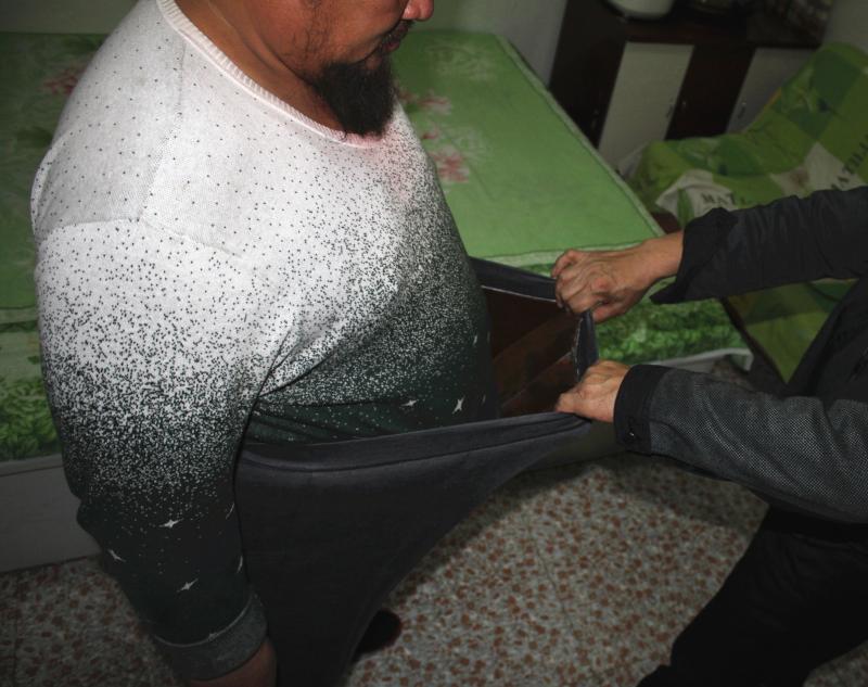 Pantalon collant Moyen-âge simple en lin - Ref 748917 Image 20