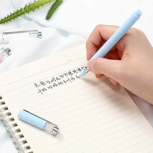 Шариковая ручка для школьников, свежая милая ручка-роллер, обучающие канцтовары, 0.5мм