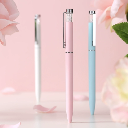 Шариковая ручка для школьников, свежая милая ручка-роллер, обучающие канцтовары, 0.5мм, простой и элегантный дизайн