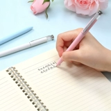 Шариковая ручка для школьников, свежая милая ручка-роллер, обучающие канцтовары, 0.5мм, простой и элегантный дизайн