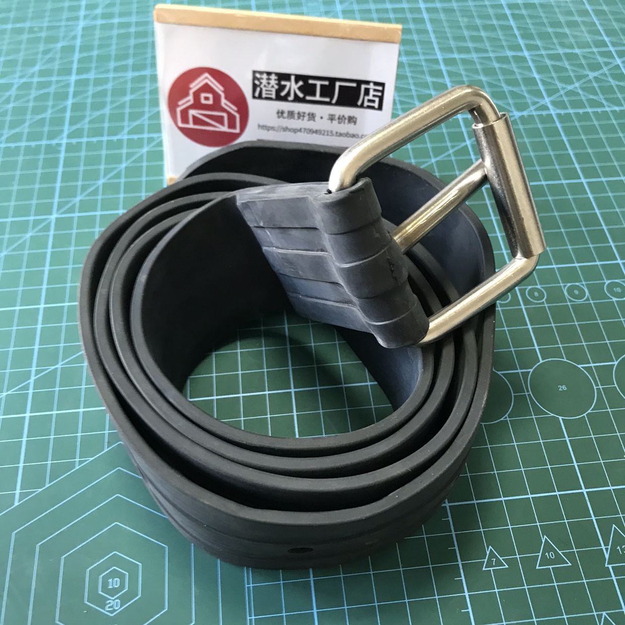 Free diving belt diving counterweight with rubber integrated fishing hunt for fishing (free diving accessory) -Taobao