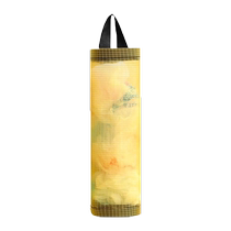 Wall-mounted garbage bag storage artifact kitchen plastic bag organizer hanging shopping bag storage bag storage hanging bag
