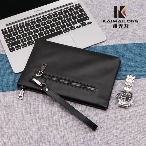 凯麦龙 Сумка с петлей на руку, мужская маленькая сумка клатч, 2020, новая коллекция, из натуральной кожи