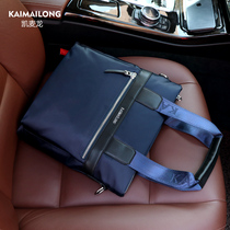 Kermacron Mens Handbag Oxford Nylon Cloth Casual Diagonal Satchel Business Canvas Man Bag Single Shoulder Bag Hand Carrying Bag