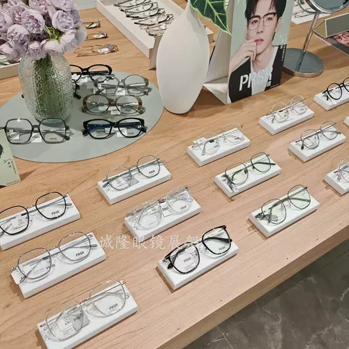 Универсальные белые очки, стенд, декор, реквизит, простой и элегантный дизайн