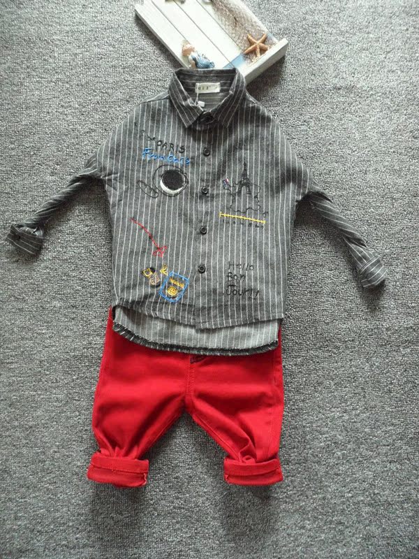 Chemise enfant à manche longue - Ref 2083269 Image 12