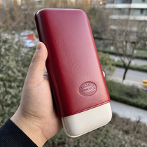 Officially produced by Habanos Habanos Romeo Juliet cigar leather case 3-pack portable cigar box