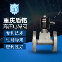 Dunming solenoid valve flange High Pressure Solenoid Valve 304 stainless steel piston normally closed 15 20 26MPa