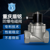 Chongqing Duming solenoid valve explosion-proof solenoid valve 2 5 4MPa flameproof ExdIIct5 thread normally closed