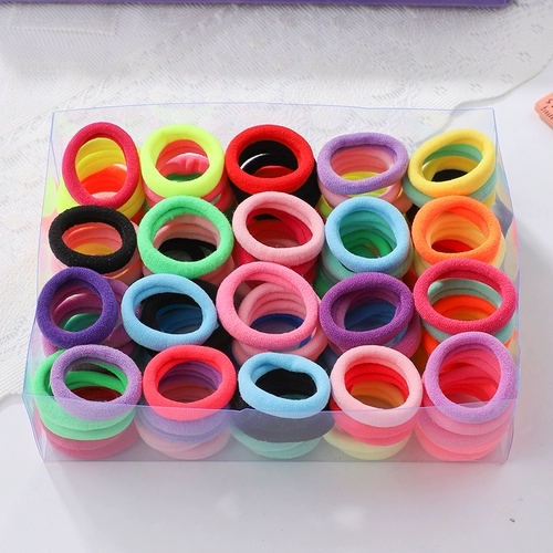 Детский аксессуар для волос, безвредная милая резинка для волос, не повреждает волосы