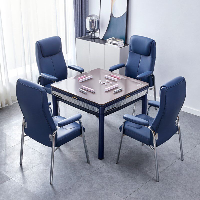 Armchair stool home sedentary thickened bow chess and card room special chair mahjong chair high-end leisure chair backrest chair