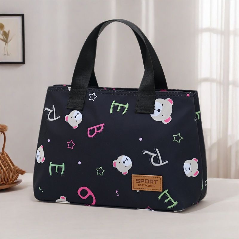 Casual Waterproof Tote Bag, Large Capacity, Work and Commuting Handbag, Women's Handbag, Fashionable and Versatile Outing Bag
