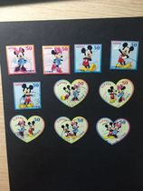 Foreign Stamps Japan Letter Sales Cut 2012 G57 greeting stamps Mitch and Minnie 50 round 10 full