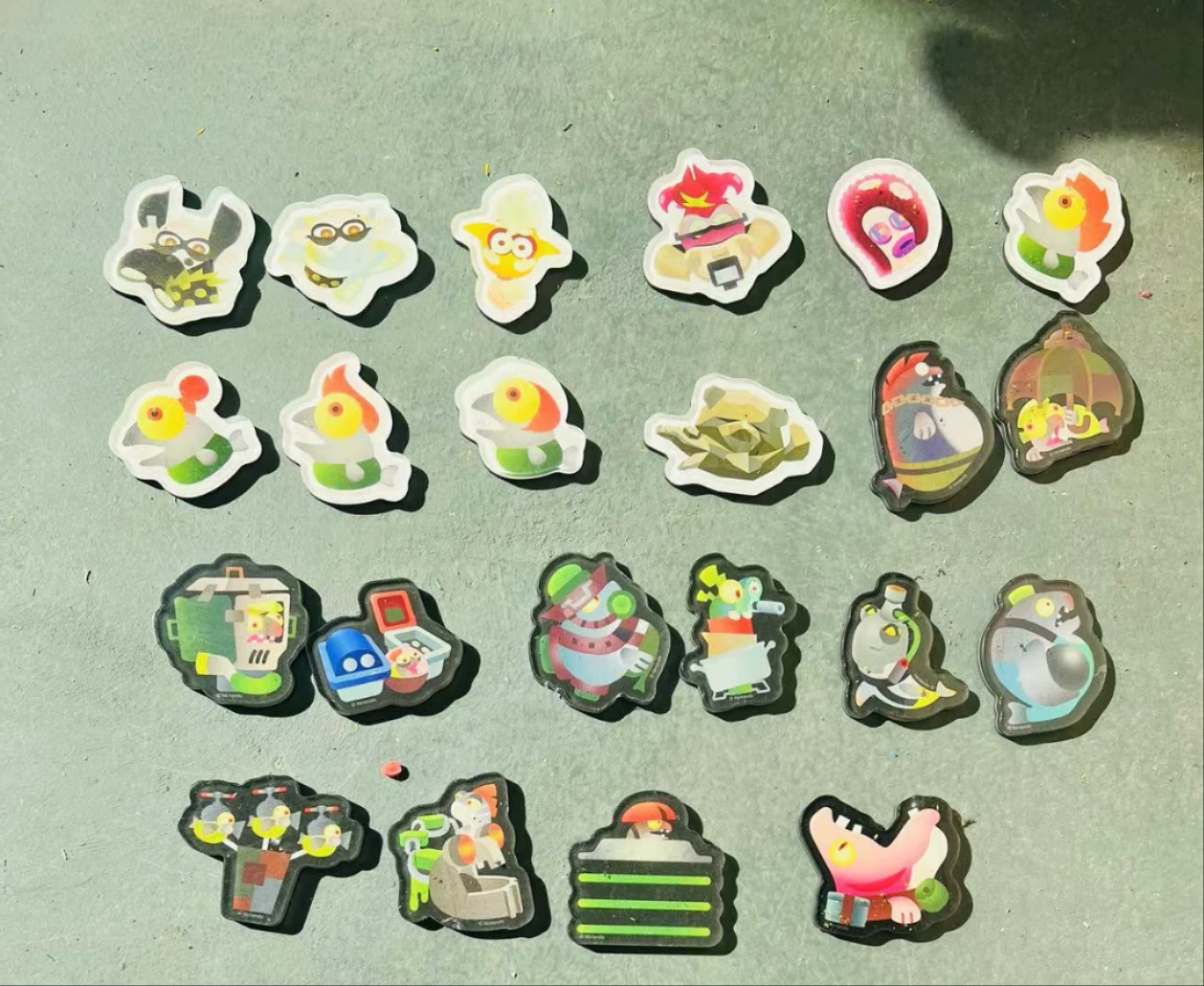 Bandai, японская бытовая игрушка из акрила холодильник-магнит