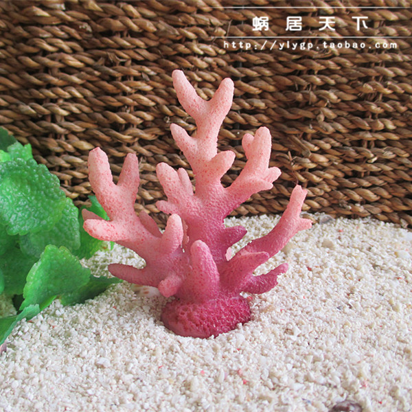 (Buy 2 send 1) Haigenie View decoration Pets Home Crab Rearing Box Climbing Spotting Fish Tank Furnishing
